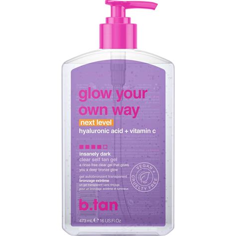 b tan tanning gel